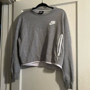 Nike cropped sweatshirt